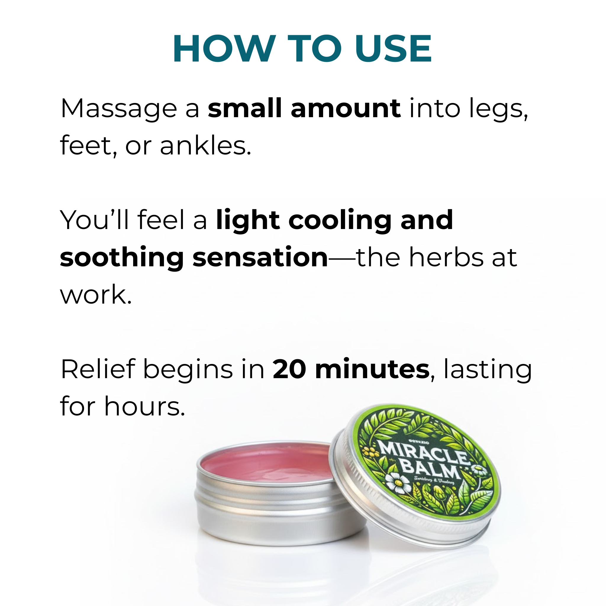 MIRACLE BALM FOR PAIN RELIEF [BUY 1 GET 1 FREE]